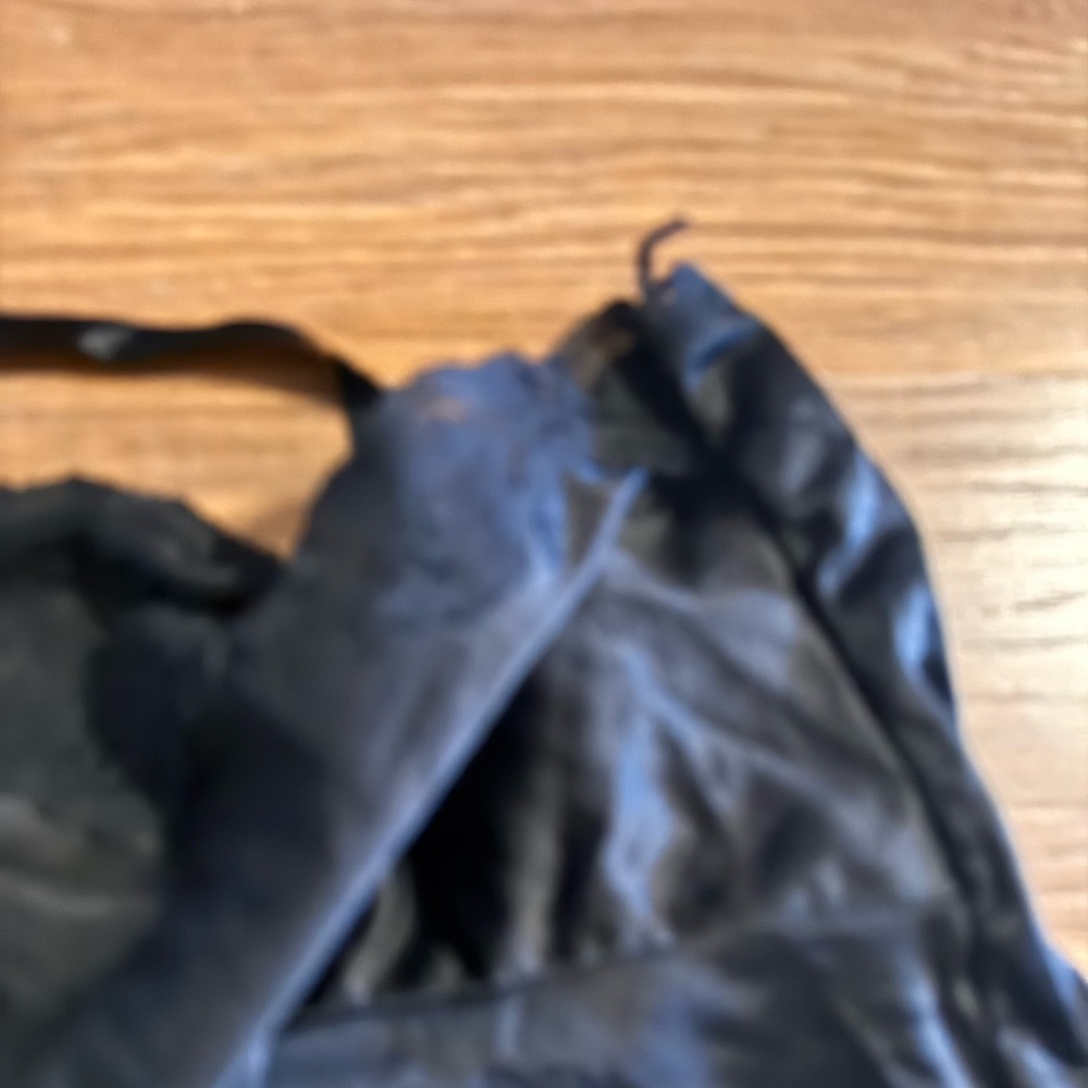 STUNNING VINTAGE BLACK SILK SLIP DRESS NIGHTWEAR ππππβ€οΈ - Picture 5 of 8